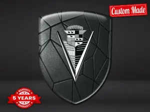 Cadillac Emblèmes Silicone Sport Badge Limité Logo Tuning ST